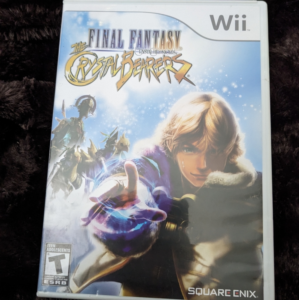 Final Fantasy Crystal Bearers WII Game CIB